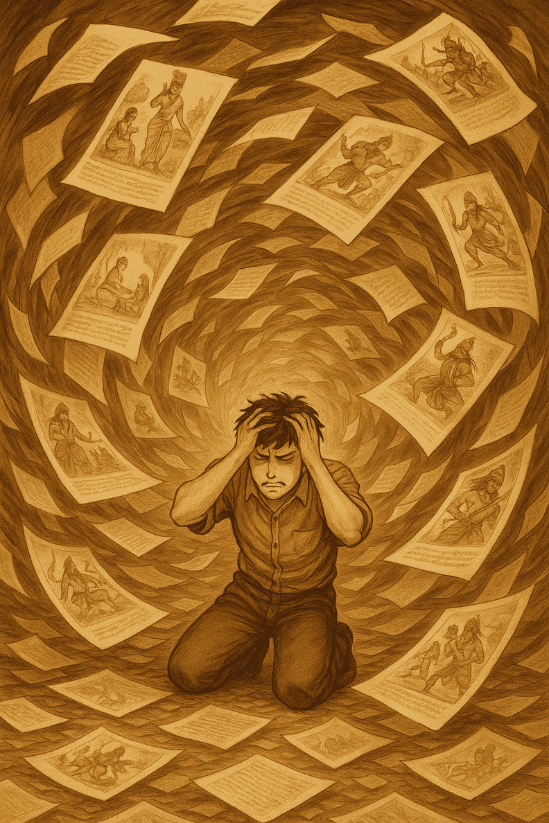 Unstructured data illustration